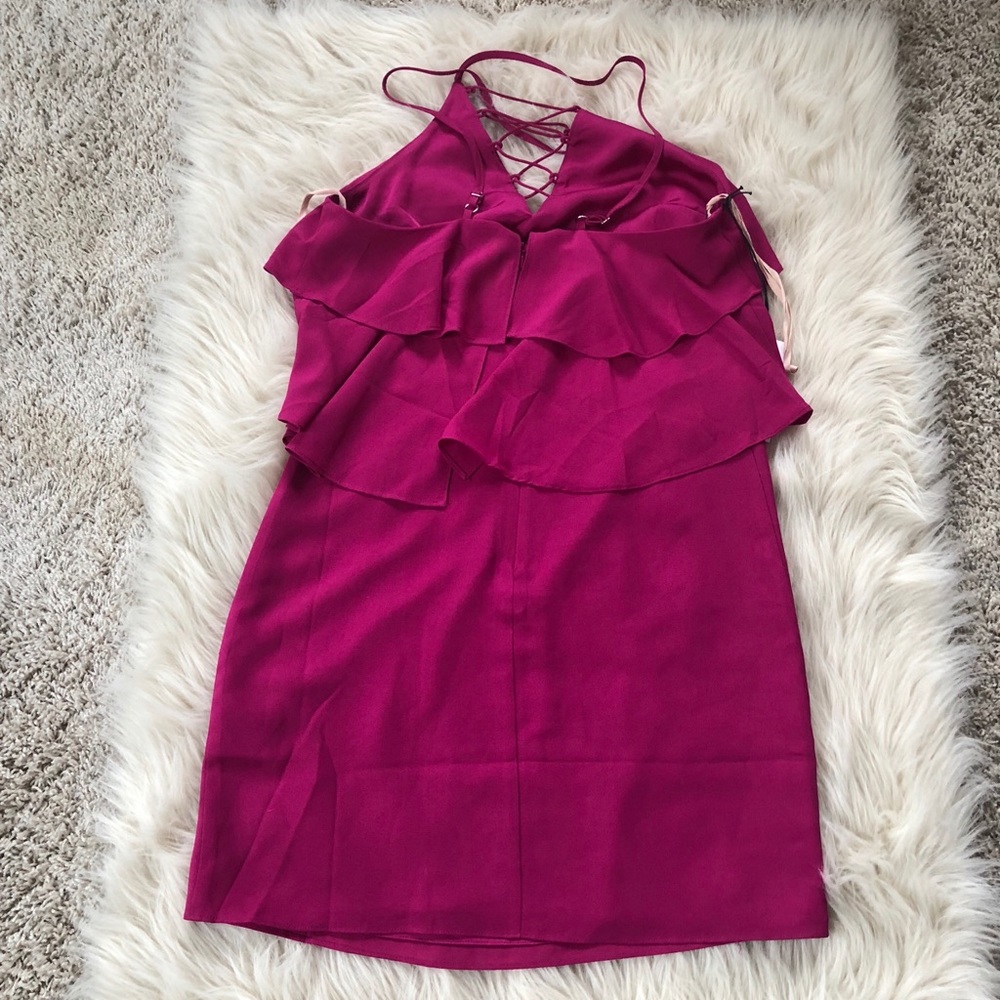 NWT Ali and Jay lace up flounce dress - Picture 8 of 8